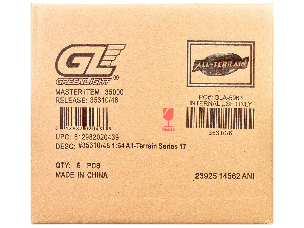 "All Terrain" Series 17 Set of 6 pieces 1/64 Diecast Model Cars by Greenlight-2
