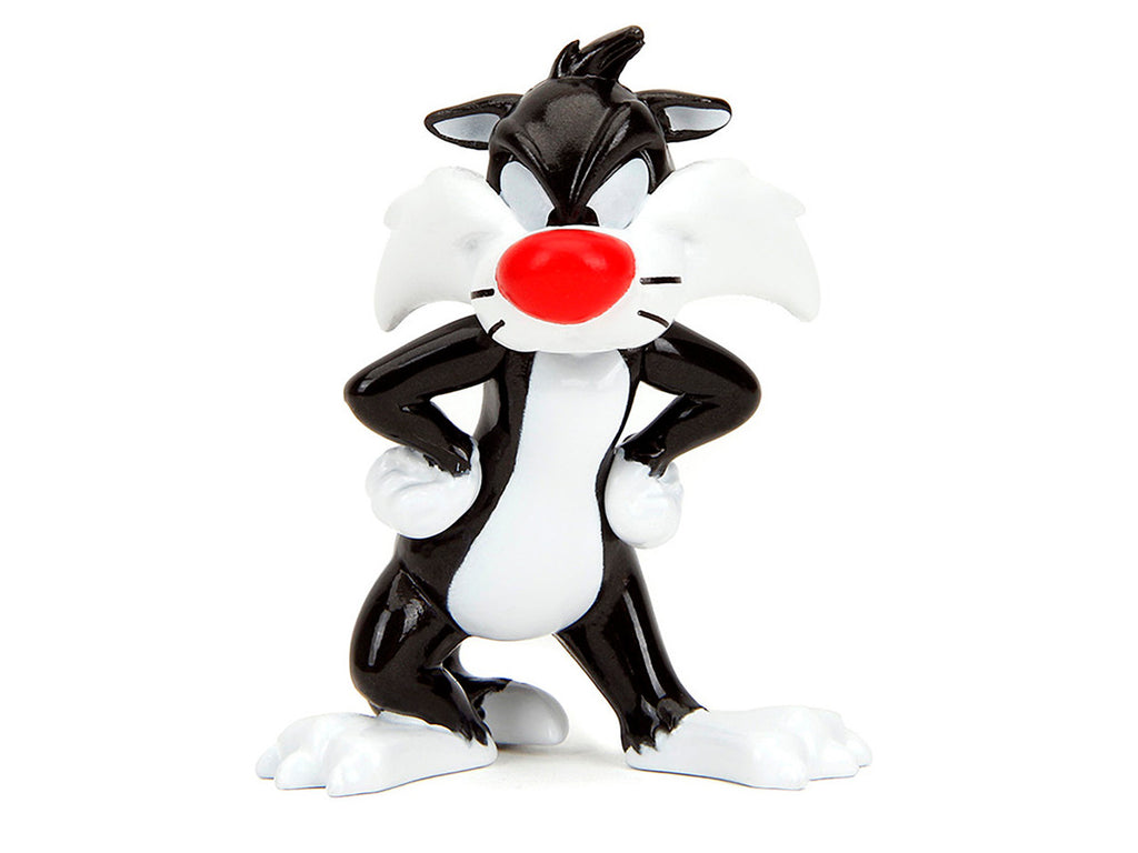 Set of 4 Diecast Figures "Looney Tunes" "Metalfigs" Series Diecast Models by Jada-0