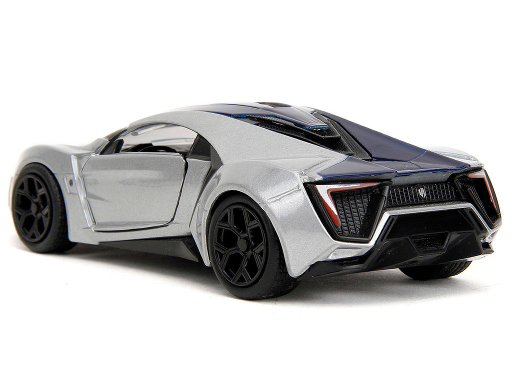 Lykan Hypersport Silver Metallic and Purple "Pink Slips" Series 1/32 Diecast Model Car by Jada-4