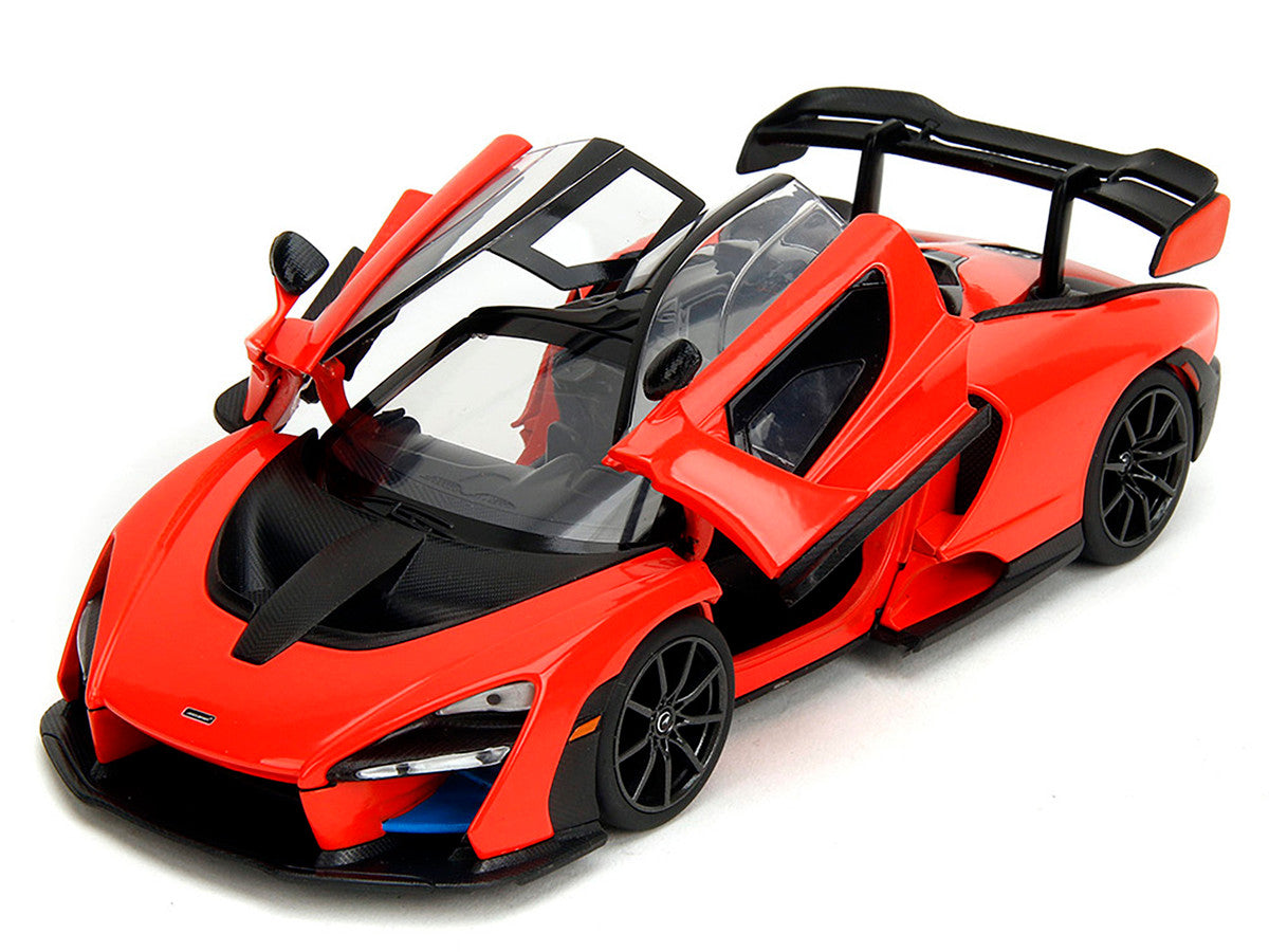 McLaren Senna Red and Black "Fast X" (2023) Movie "Fast & Furious" Series 1/24 Diecast Model Car by Jada-1