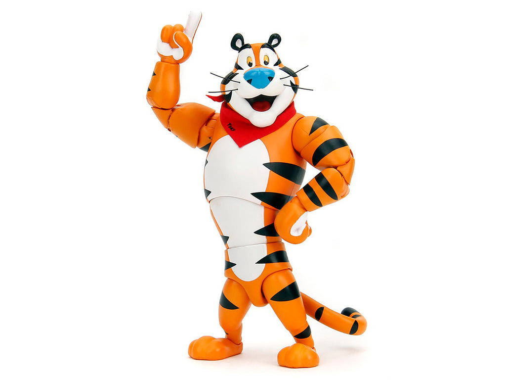 Tony the Tiger 6.75" Moveable Figure with Alternate Hands and Accessories "Kellogg's Frosted Flakes" Model by Jada-0