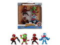 Set of 4 Diecast Figures "Spider-Man" "Metalfigs" Series Diecast Models by Jada-0