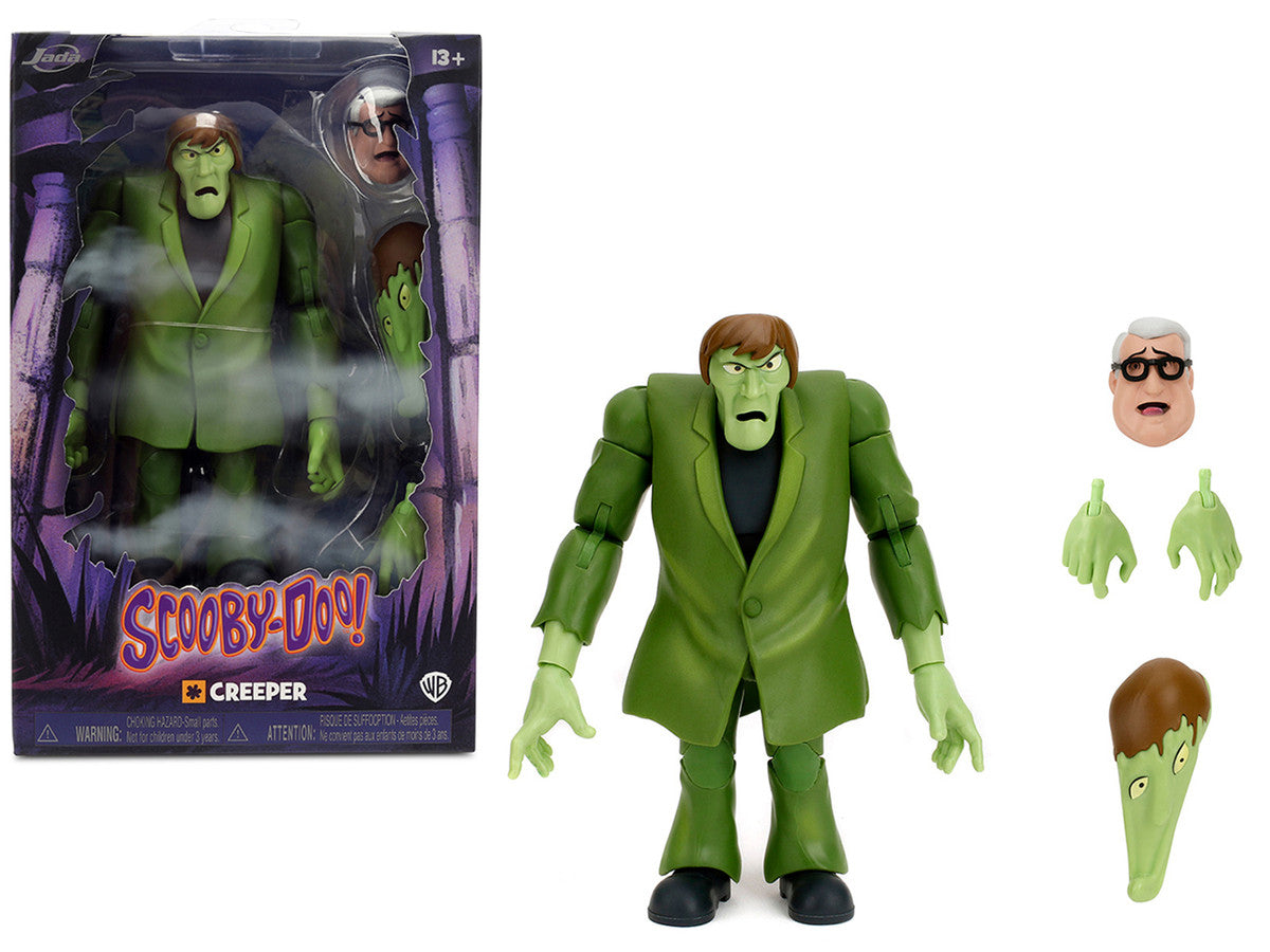 Creeper 6" Moveable Figure with Accessories and Alternate Head and Hands "Scooby-Doo!" Franchise Model by Jada-4