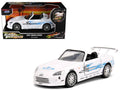 2001 Honda S2000 Convertible White with Graphics "Fast & Furious Remix - 25th Anniversary" Series 1/32 Diecast Model Car by Jada-0