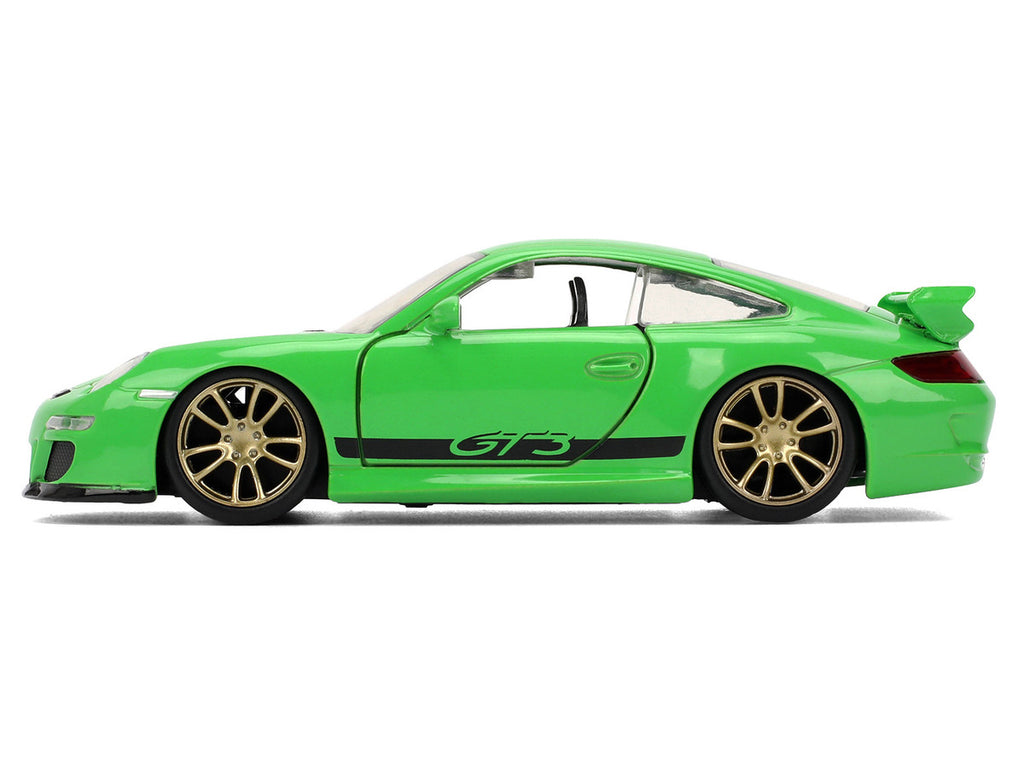 Jada 1:32 Porsche 911 GT3 (997) Green | Fast X — product image 3