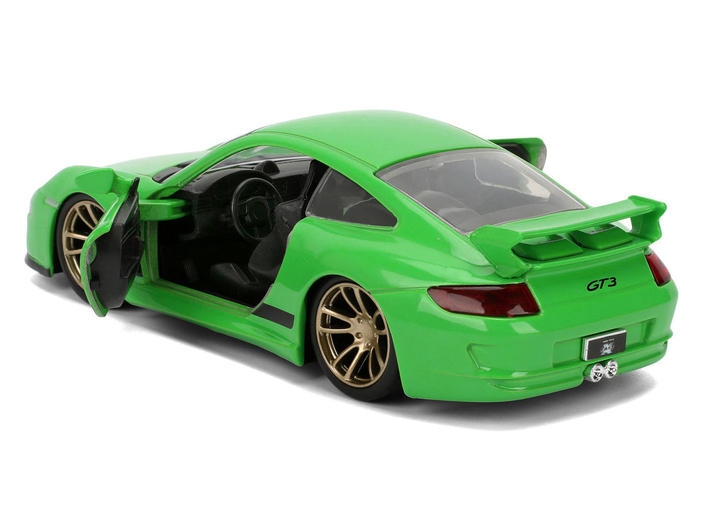 Jada 1:32 Porsche 911 GT3 (997) Green | Fast X — product image 4