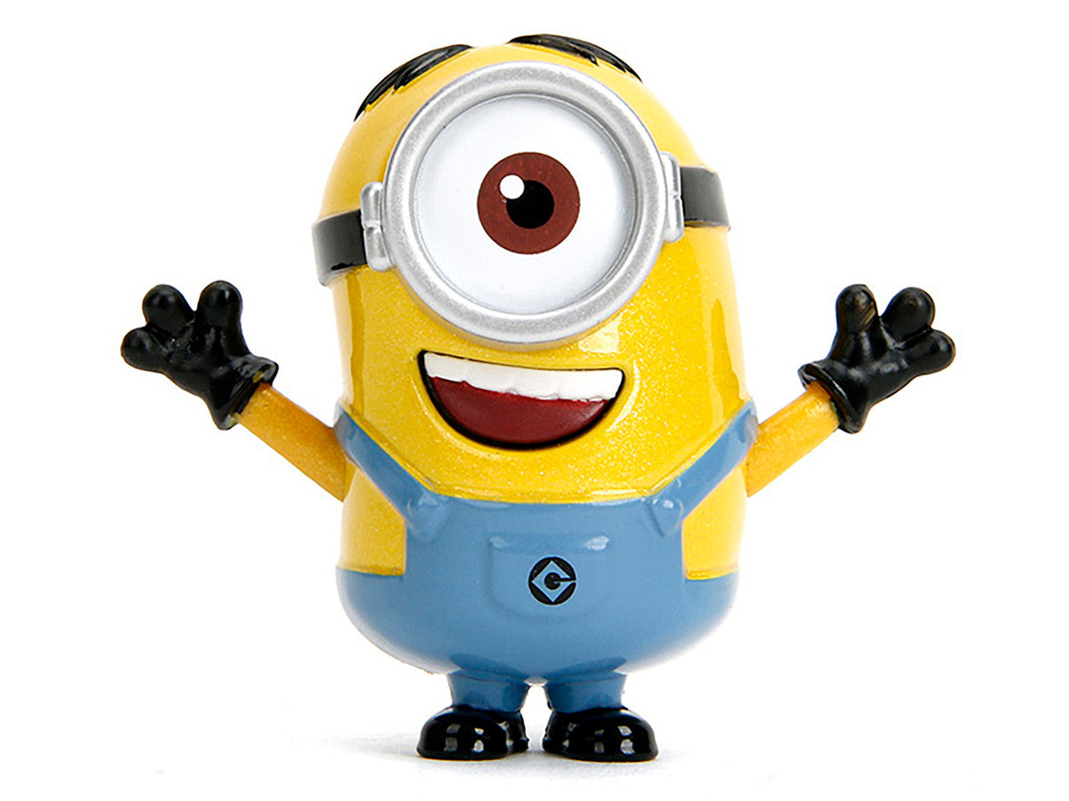 Set of 4 Diecast Figures "Minions" (2015) Movie "Metalfigs" Series Diecast Models by Jada-3