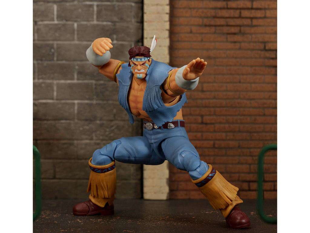 T. Hawk 7.5" Moveable Figure with Accessories and Alternate Head and Hands "Ultra Street Fighter II: The Final Challengers" (2017) Video Game Model by Jada-2