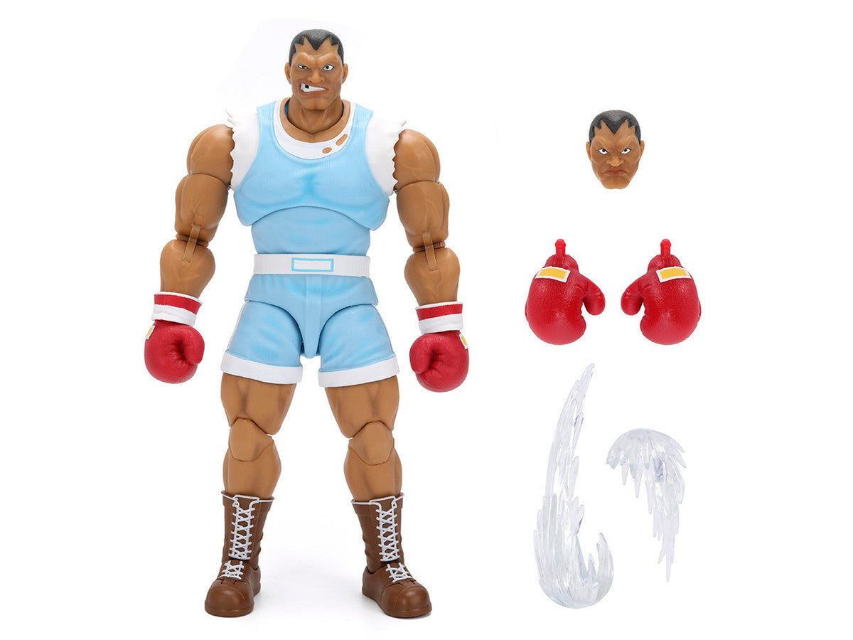 Balrog 6.5" Moveable Figure with Accessories and Alternate Head and Hands "Ultra Street Fighter II: The Final Challengers" (2017) Video Game Model by Jada-1