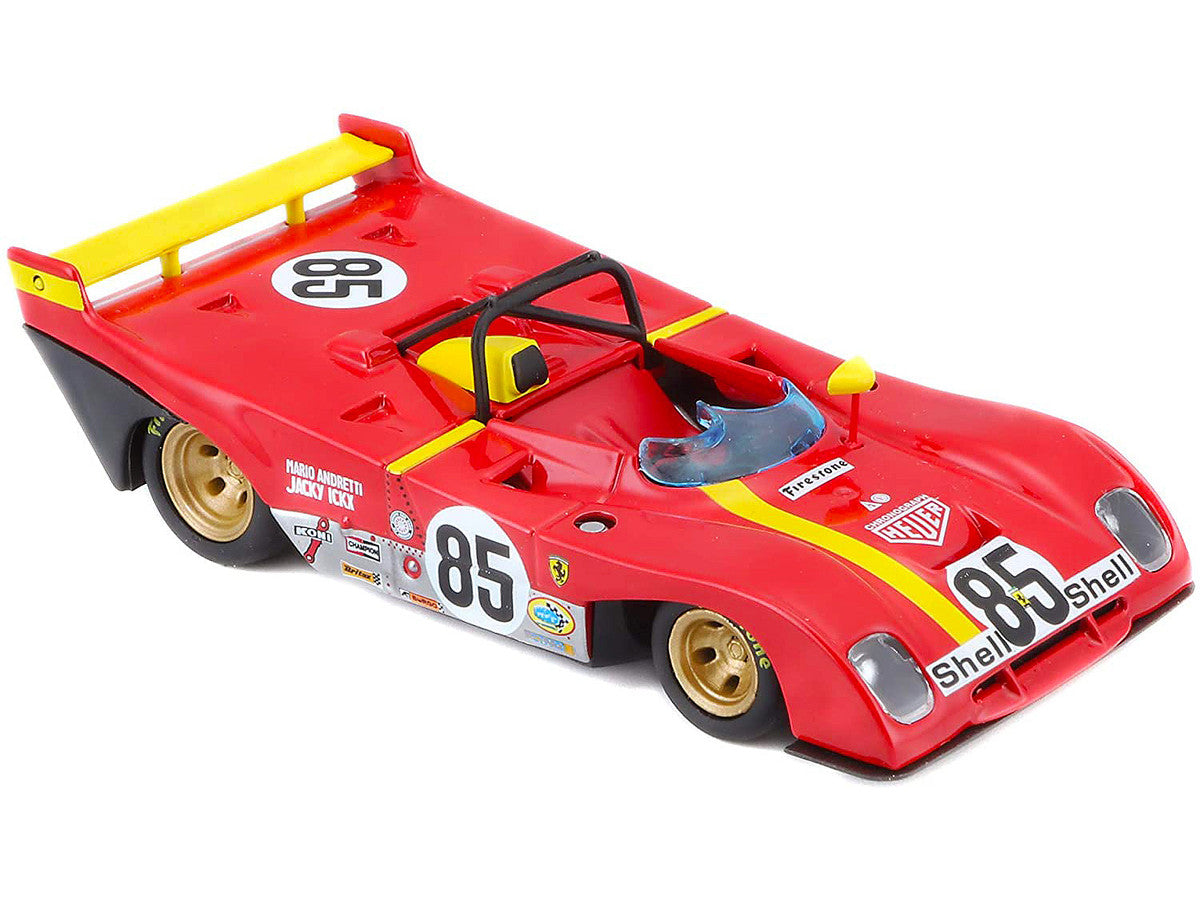 Ferrari 312P #85 Watkins Glen 1972 1/43 Diecast Model Car Bburago-1