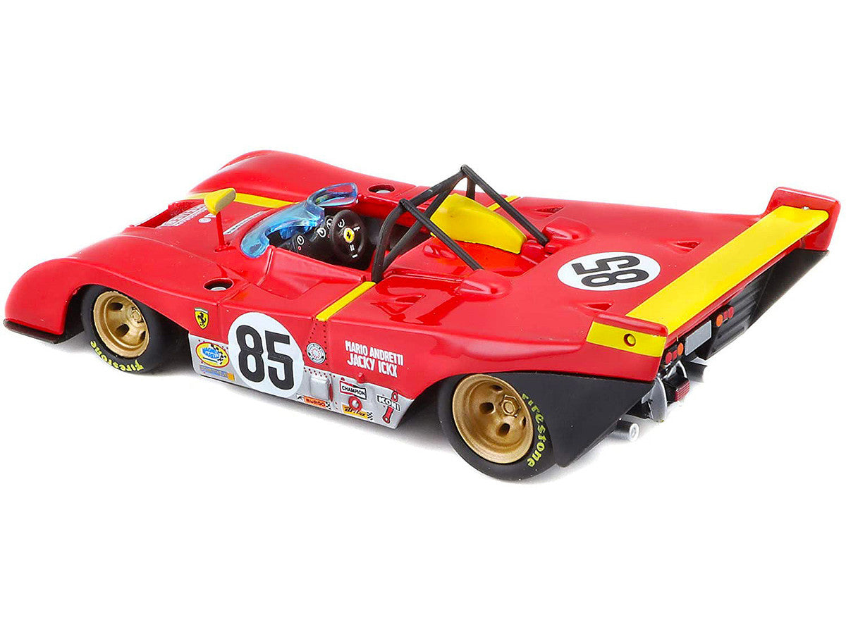 Ferrari 312P #85 Watkins Glen 1972 1/43 Diecast Model Car Bburago-2