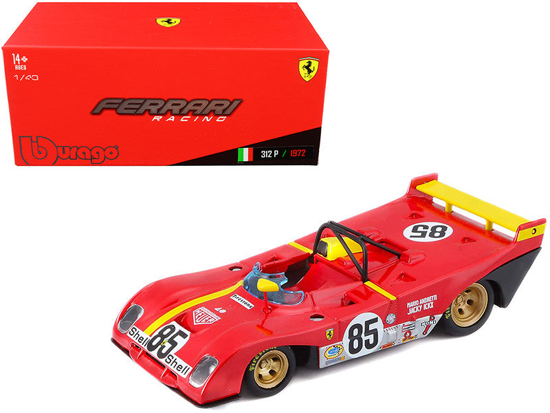 Ferrari 312P #85 Watkins Glen 1972 1/43 Diecast Model Car Bburago-0