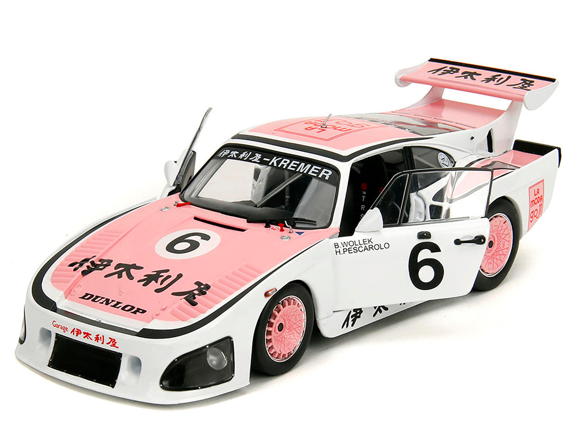 Porsche 935 K3 #6 Bob Wollek - Henri Pescarolo Winner "Suzuka 1000KM" (1981) "Pink Slips" Series 1/18 Diecast Model Car by Jada-1