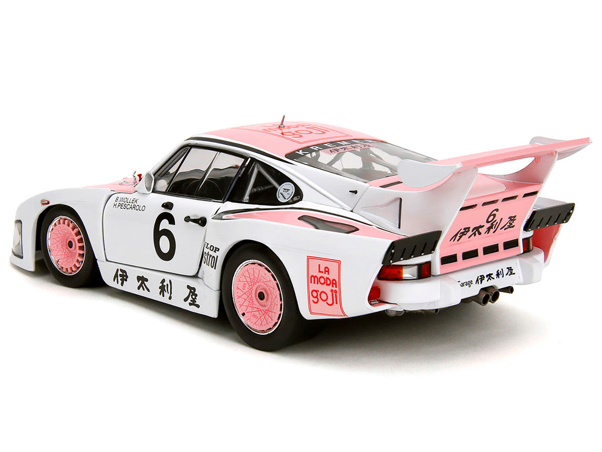 Porsche 935 K3 #6 Bob Wollek - Henri Pescarolo Winner "Suzuka 1000KM" (1981) "Pink Slips" Series 1/18 Diecast Model Car by Jada-4