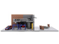 "Fast & Furious" Han's Garage Diorama with 2 Cars and Accessories "Nano Scene" Series 1/32 Model by Jada-0