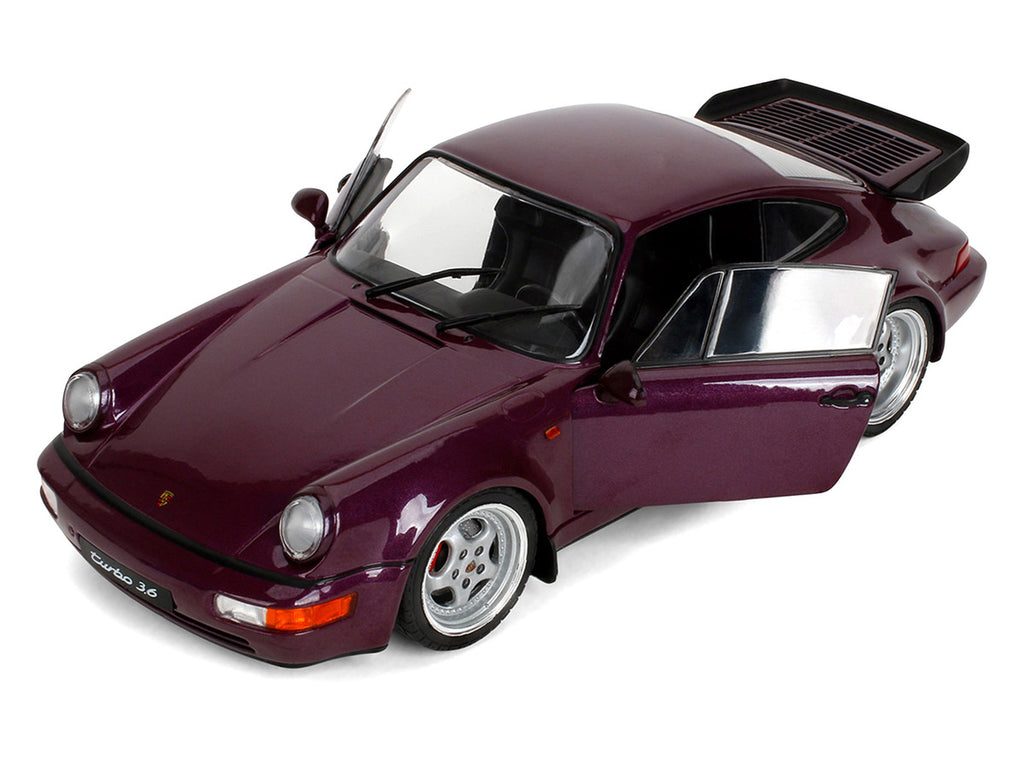 Porsche 911 3.6 Turbo Purple Metallic "Pink Slips" Series 1/18 Diecast Model Car by Jada-3