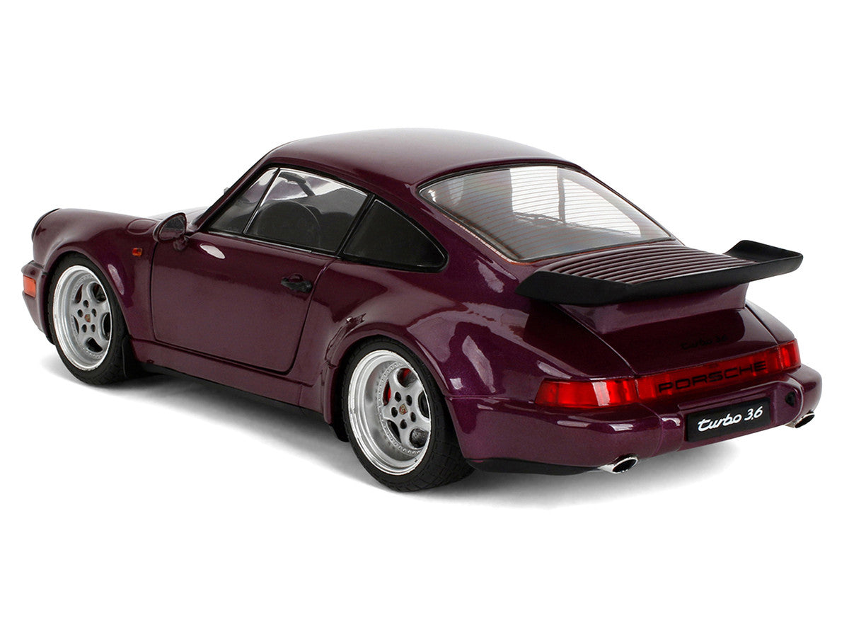 Porsche 911 3.6 Turbo Purple Metallic "Pink Slips" Series 1/18 Diecast Model Car by Jada-0