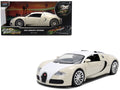2011 Bugatti Veyron White and Tan "Furious 7" (2015) Movie "25 Years of Fast & Furious" Series 1/24 Diecast Model Car by Jada-0