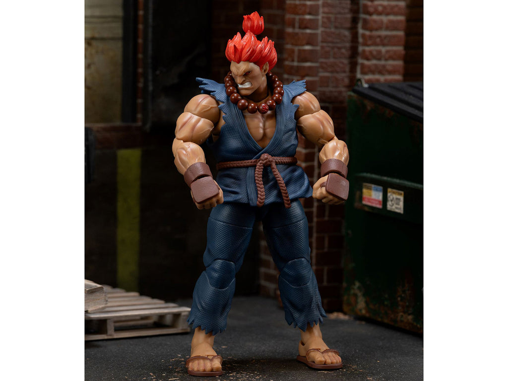 Akuma 6" Moveable Figure with Accessories and Alternate Head and Hands "Ultra Street Fighter II: The Final Challengers" (2017) Video Game Model by Jada-4