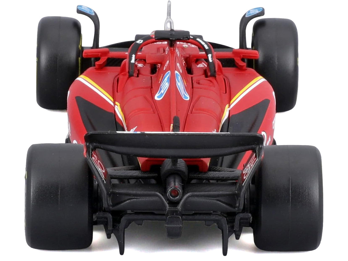Ferrari SF-24 #16 Charles Leclerc 1/43 Diecast Model Car with Display Case-1