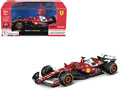 Ferrari SF-25 Charles Leclerc F1 Diecast Model 1/43 with Display Case-0