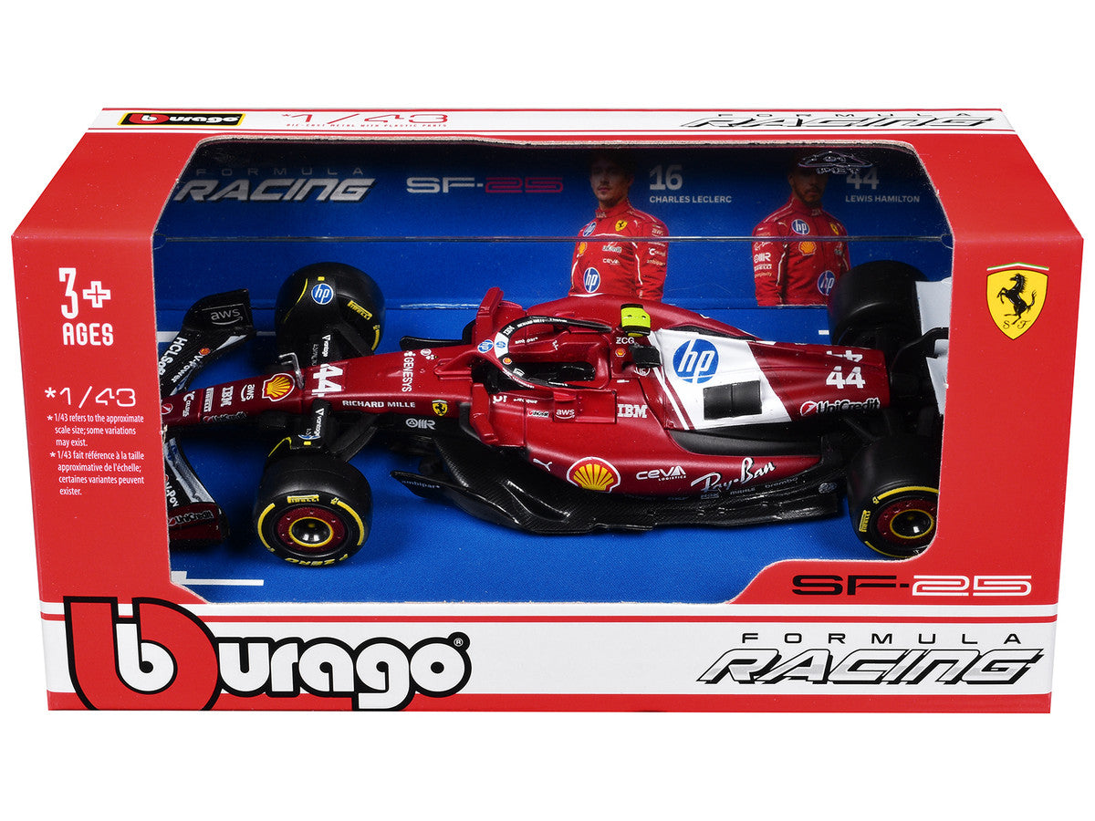 Bburago 1:43 Ferrari SF-25 #44 Lewis Hamilton, 2025 — product image 1