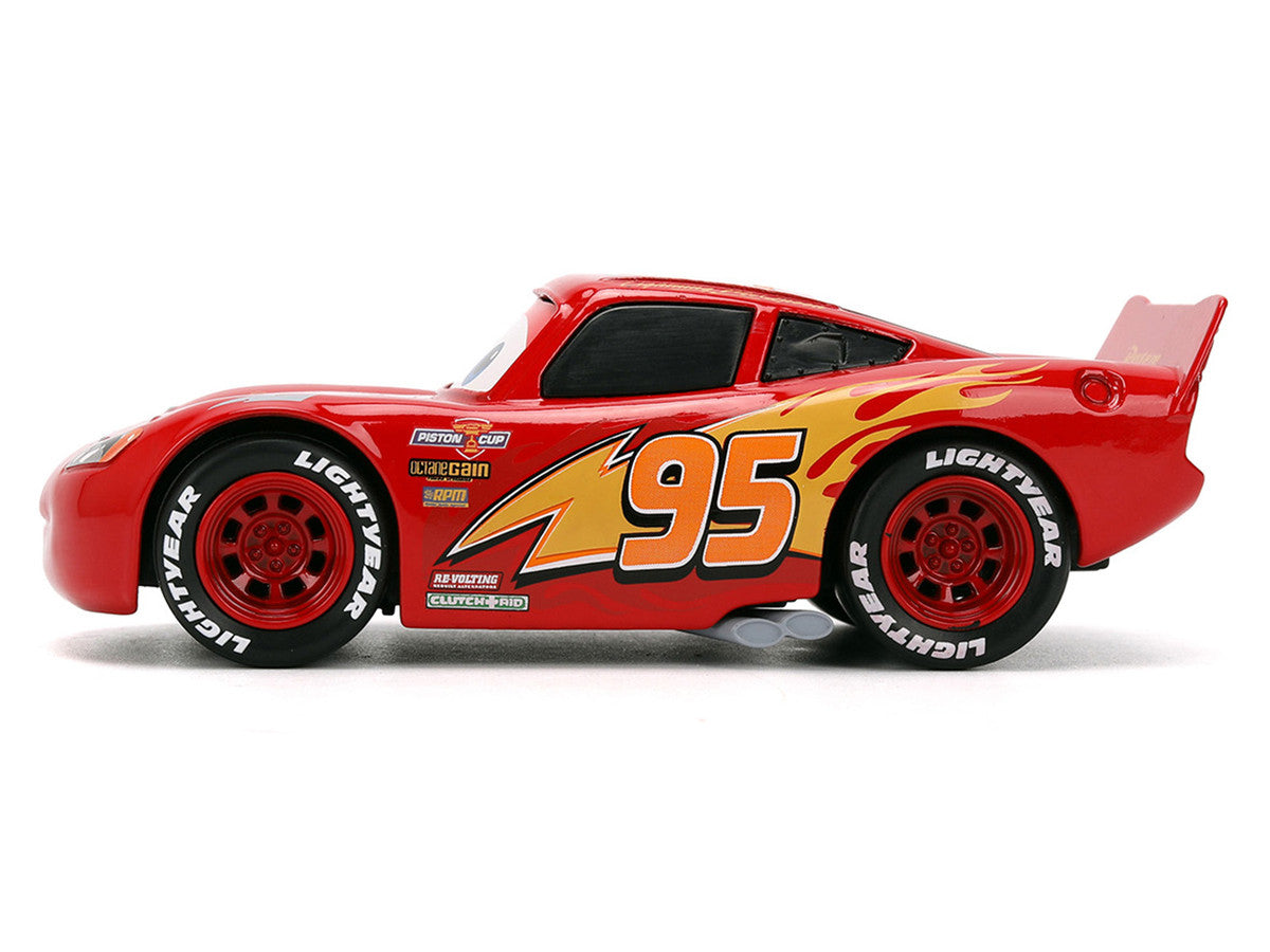 Lightning McQueen #95 Red "Cars" (2006) Movie "Hollywood Rides" Series 1/32 Diecast Model Car by Jada-1