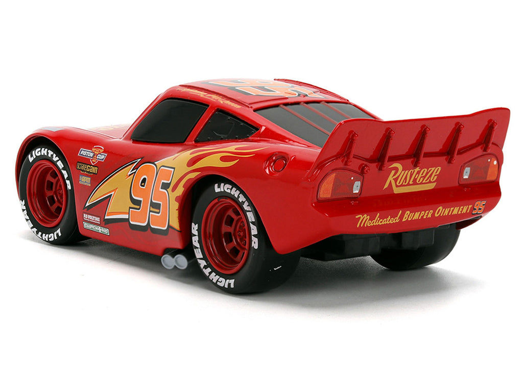 Lightning McQueen #95 Red "Cars" (2006) Movie "Hollywood Rides" Series 1/32 Diecast Model Car by Jada-2