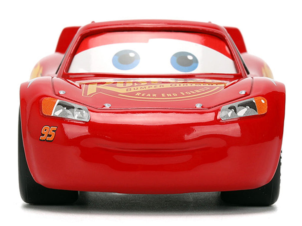 Lightning McQueen #95 Red "Cars" (2006) Movie "Hollywood Rides" Series 1/32 Diecast Model Car by Jada-3