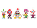Set of 5 Diecast Figures "Killer Klowns from Outer Space" (1988) Movie "Metalfigs" Series Diecast Models by Jada-0