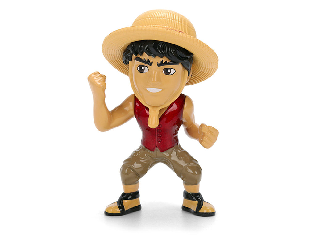 Set of 4 Diecast Figures "One Piece" (2023-Current) TV Series "Metalfigs" Series Diecast Models by Jada-1