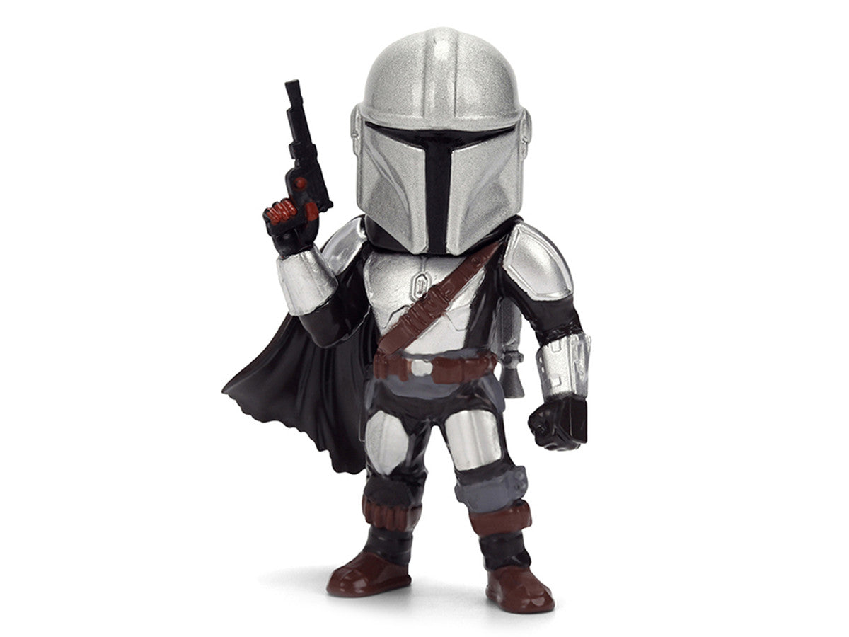 Set of 4 Diecast Figures "Star Wars: The Mandalorian & Grogu" (2026) Movie "Metalfigs" Series Diecast Models by Jada-1