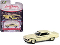 1969 Chevrolet Camaro SS 396 Butternut Yellow with Black Stripes "Barrett-Jackson" Series 15 1/64 Diecast Model Car by Greenlight-0