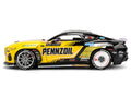 Ford Mustang RTR #88 Chelsea Denofa "Pennzoil" "Formula Drift PRO Championship" (2025) with Lights "RTR Vehicles" Series 1/24 Diecast Model Car by Jada-0