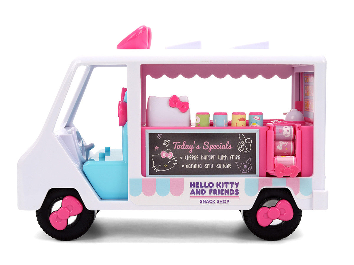 "Hello Kitty and Friends" Food Truck Set with 3 Figures Model by Jada-2