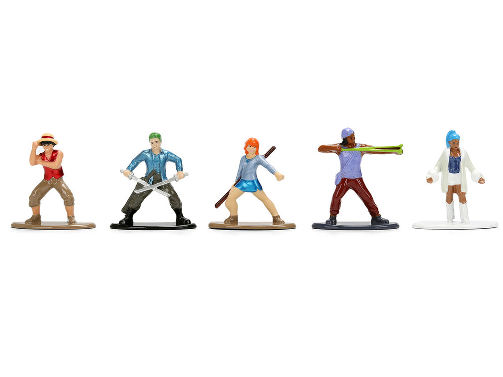 Set of 12 Diecast Figures "One Piece" (2023-Current) TV Series "Metalfigs" Series Diecast Models by Jada-1