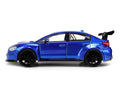 2016 Subaru WRX STI Widebody Blue Metallic "JDM Tuners" Series 1/24 Diecast Model Car by Jada-0
