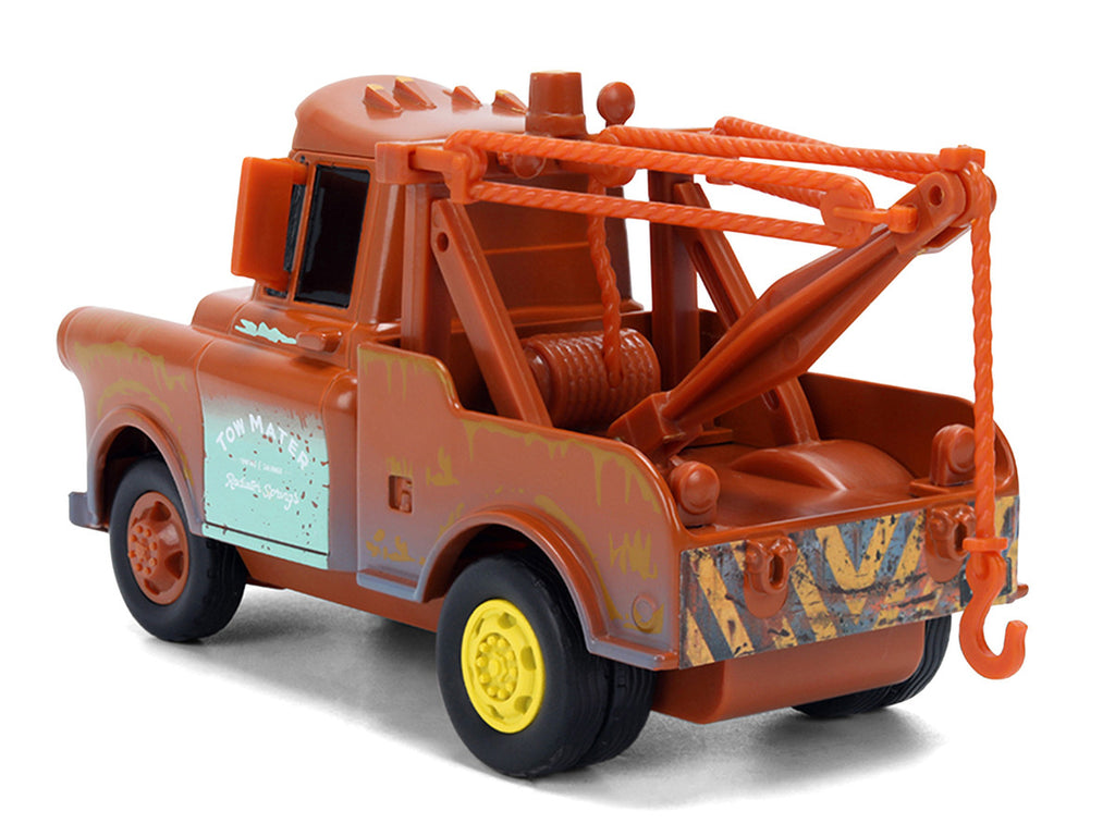 "Tow Mater" Tow Truck Brown (Rusted) "Cars" (2006) Movie "Hollywood Rides" Series 1/32 Diecast Model Car by Jada-3