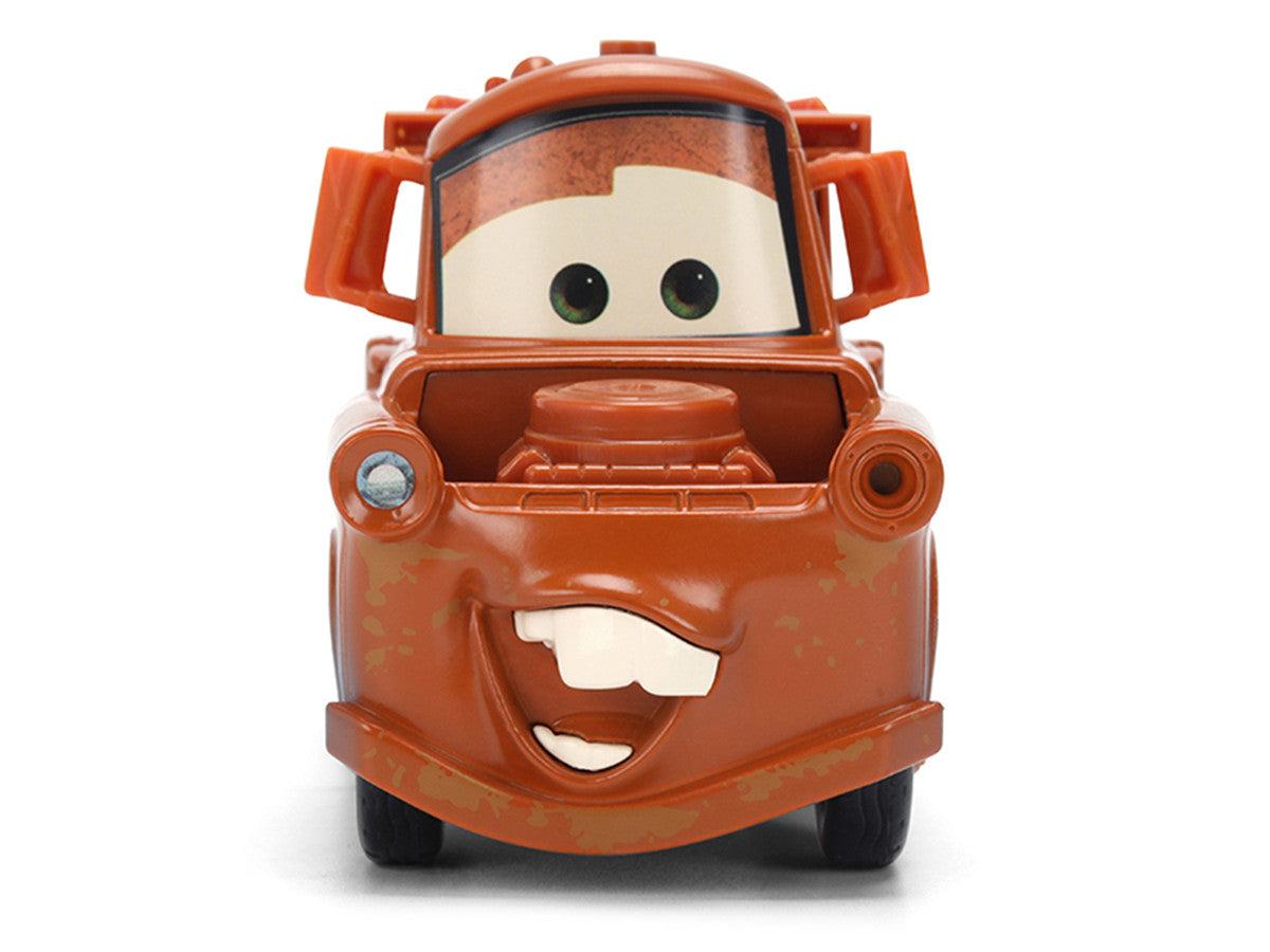 "Tow Mater" Tow Truck Brown (Rusted) "Cars" (2006) Movie "Hollywood Rides" Series 1/32 Diecast Model Car by Jada-0