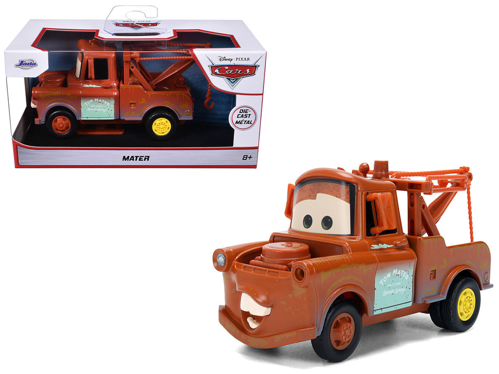 "Tow Mater" Tow Truck Brown (Rusted) "Cars" (2006) Movie "Hollywood Rides" Series 1/32 Diecast Model Car by Jada-4
