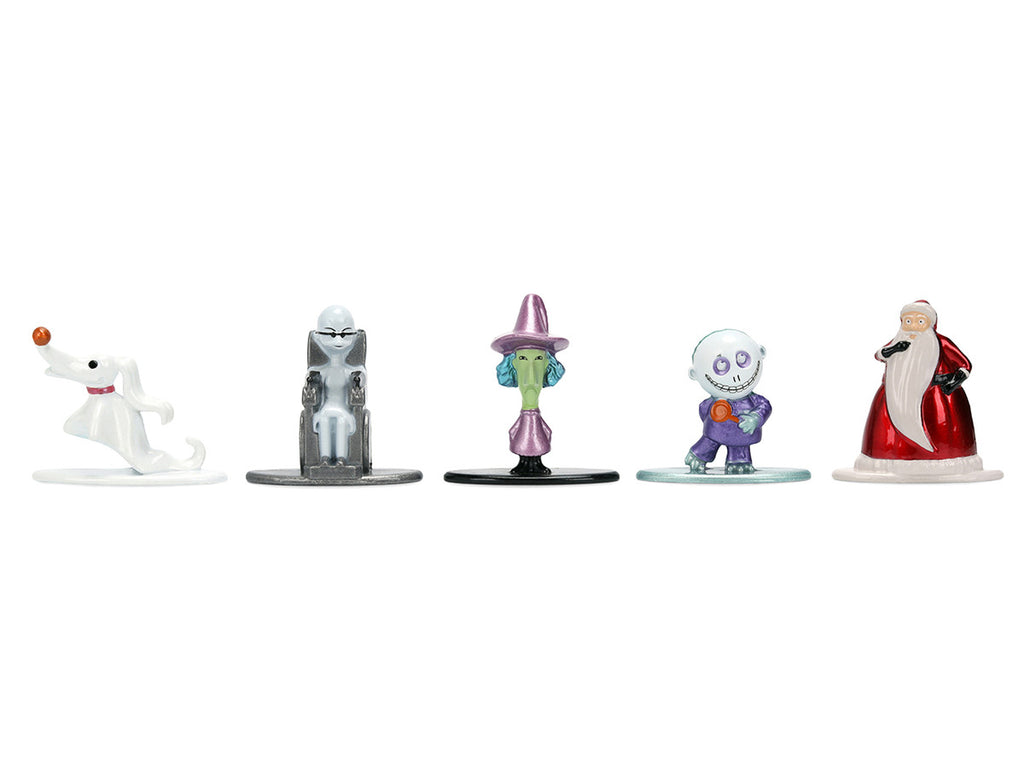 Set of 12 Diecast Figures "The Nightmare Before Christmas" (1993) Movie "Nano Metalfigs" Series Diecast Models by Jada-3