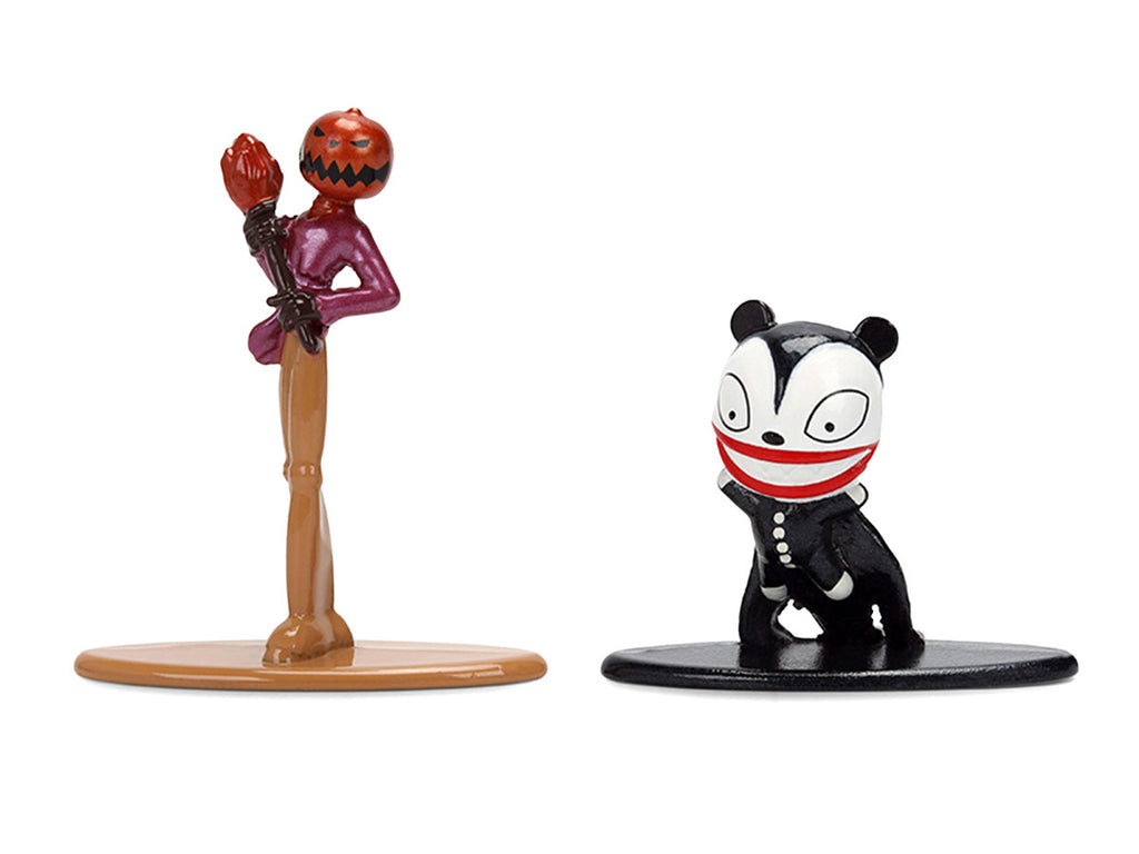 Set of 12 Diecast Figures "The Nightmare Before Christmas" (1993) Movie "Nano Metalfigs" Series Diecast Models by Jada-4