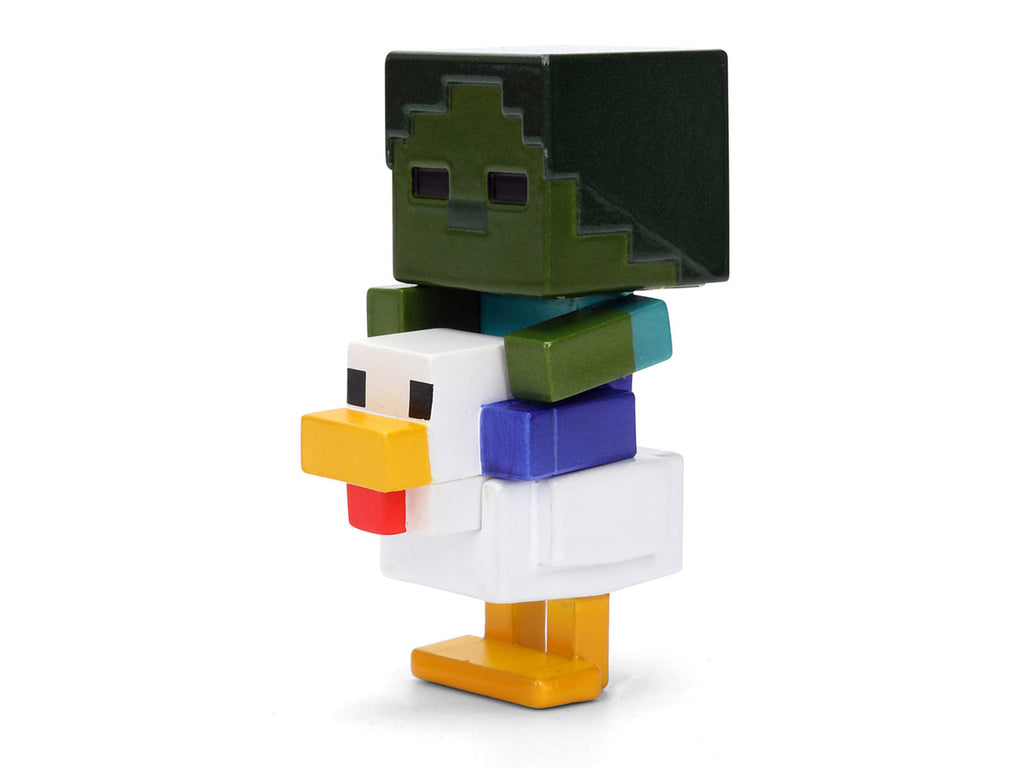 Set of 4 Diecast Figures "Minecraft" Video Game Wave 7 "Metalfigs" Series Diecast Models by Jada-3