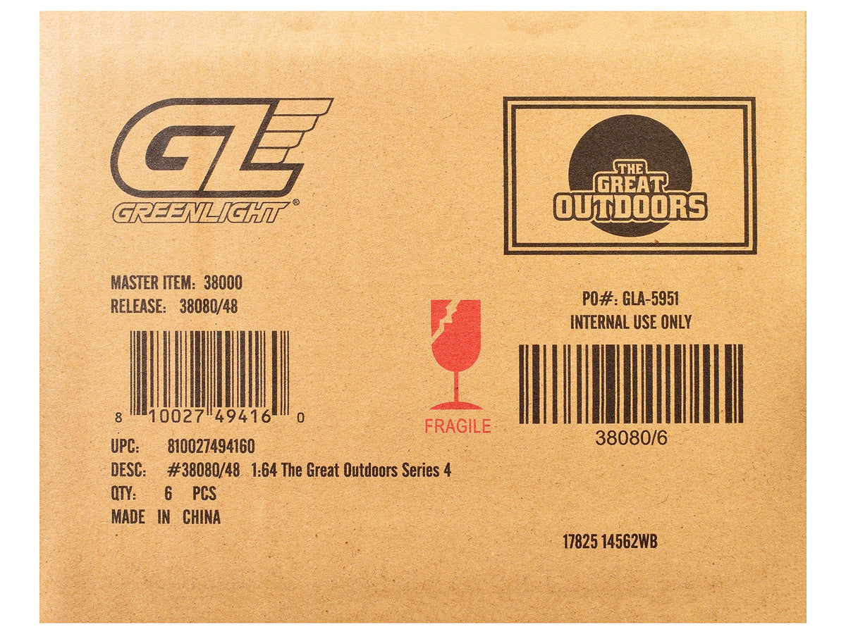 "The Great Outdoors" Series 4 Set of 6 pieces 1/64 Diecast Model Cars by Greenlight-1