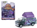 1978 GMC Vandura Custom Van Black with Wizard Graphics and White Top with Camp'otel Cartop Sleeper Tent "The Great Outdoors" Series 4 1/64 Diecast Model Car by Greenlight-0