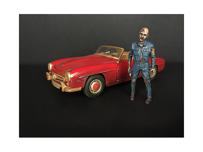 Zombie Mechanic Figurine I for 1/24 Scale Models by American Diorama-0