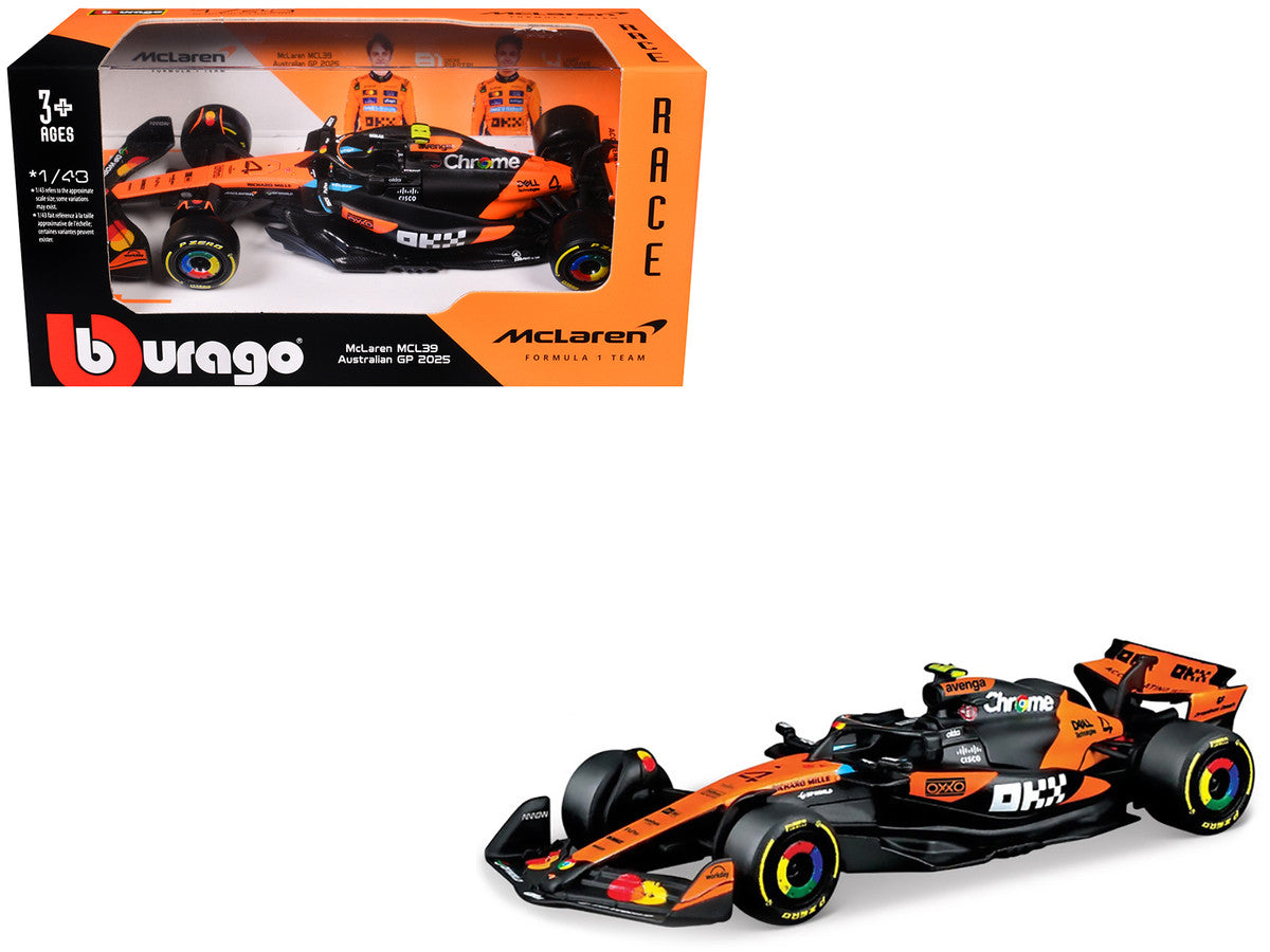 McLaren MCL39 Lando Norris 1/43 Diecast F1 Australian GP Winner Model-2
