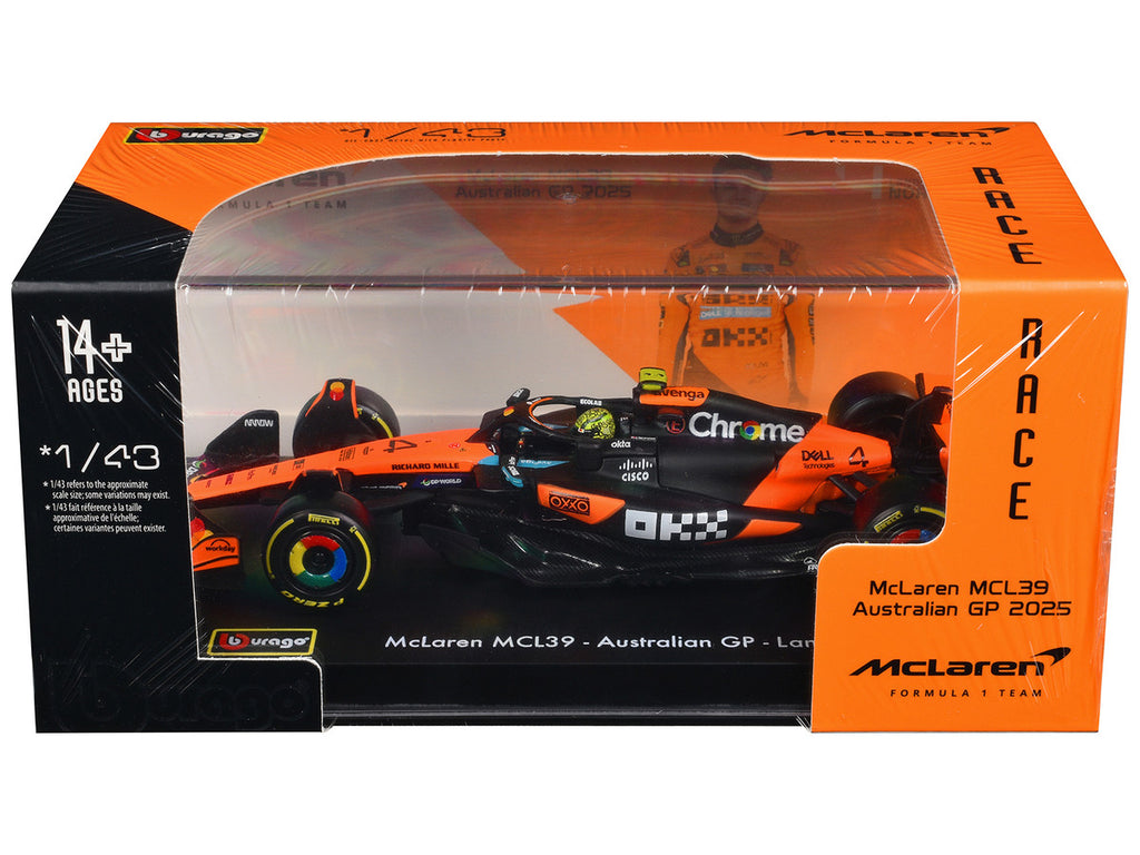 McLaren MCL39 Lando Norris 2025 Australian GP F1 1/43 Diecast Model-1