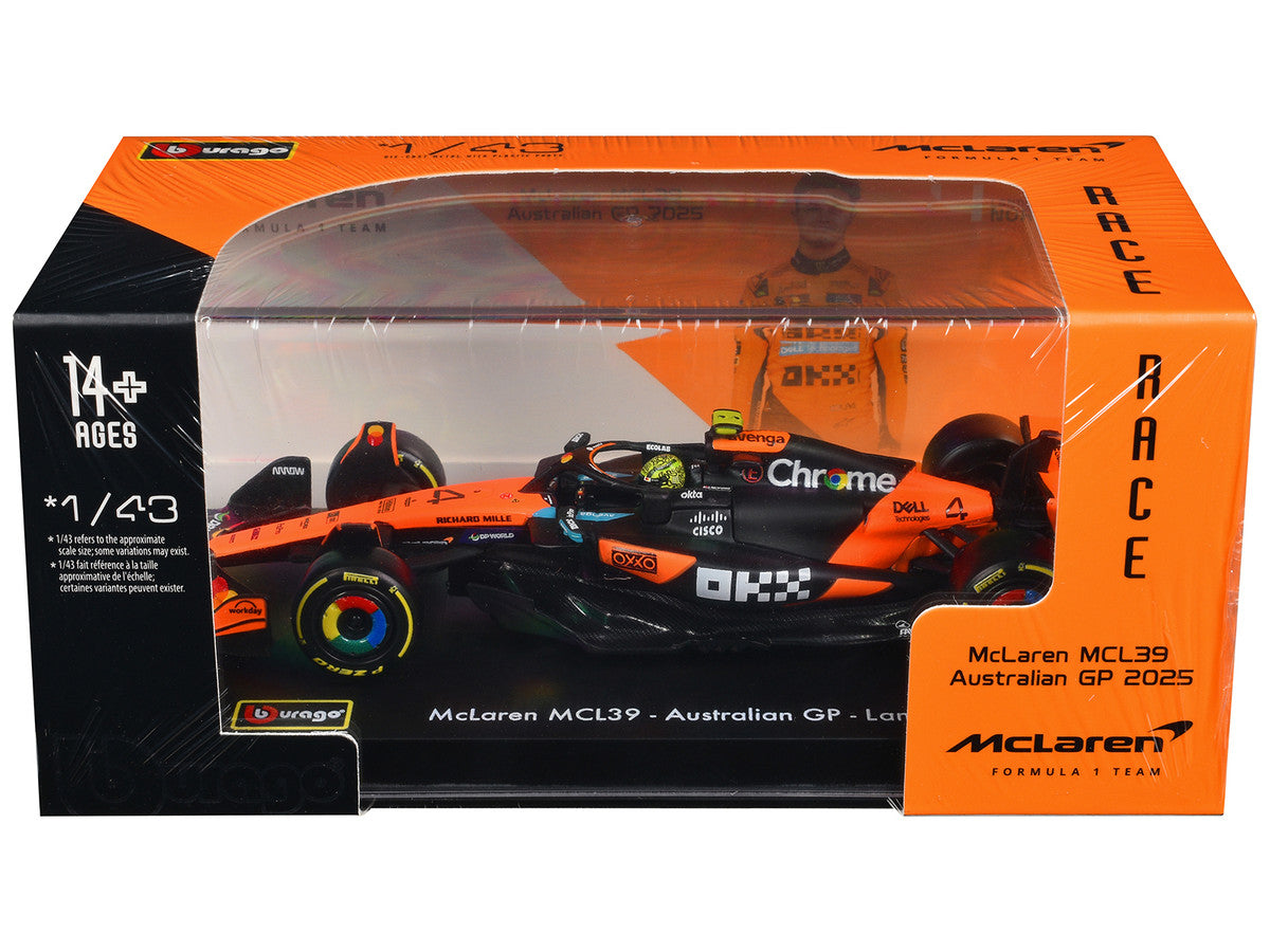 McLaren MCL39 Lando Norris 2025 Australian GP F1 1/43 Diecast Model-1