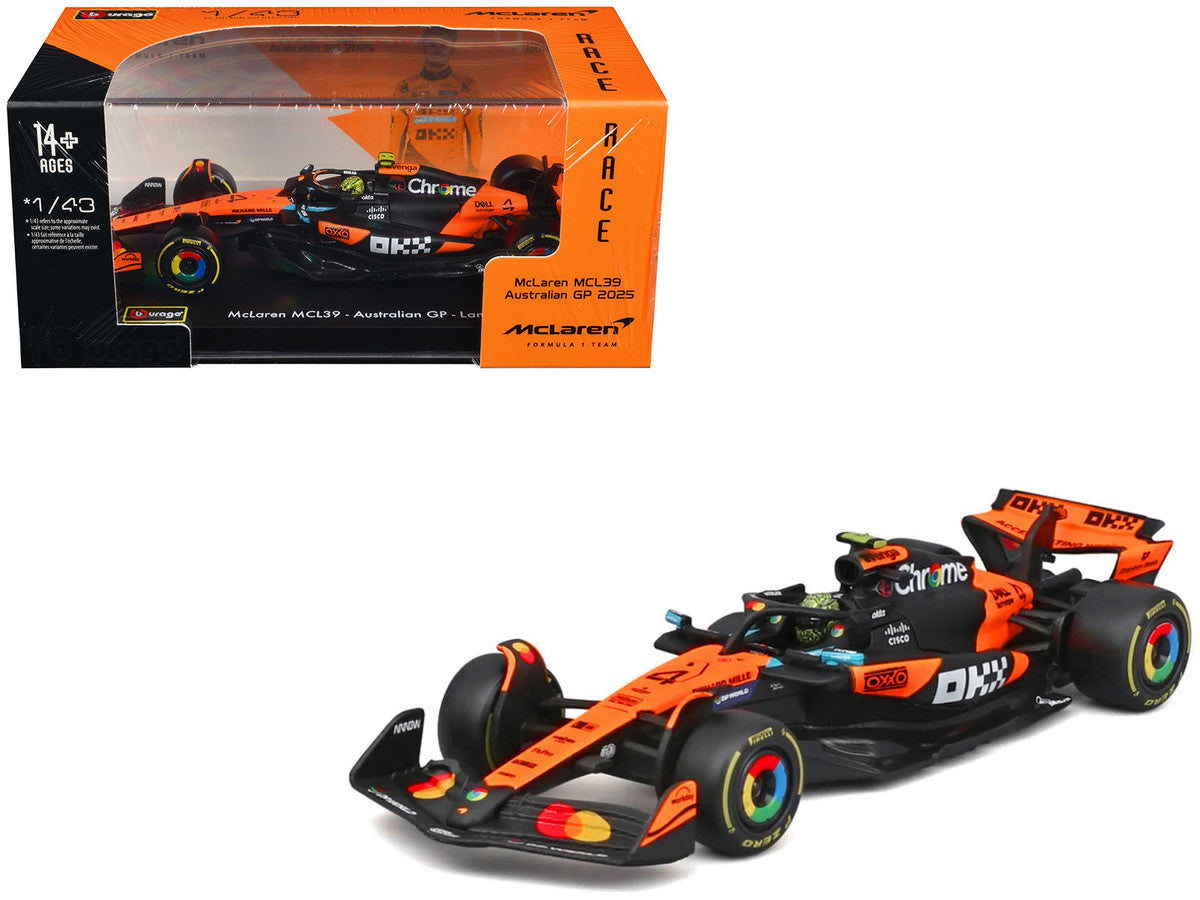 McLaren MCL39 Lando Norris 2025 Australian GP F1 1/43 Diecast Model-2